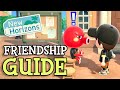 Animal Crossing New Horizons: FRIENDSHIP GUIDE (How to get Villager Pictures & become Best Friends)