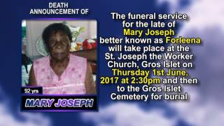 Mary Joseph SHORT