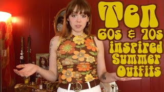 Ten 1960s & 1970s Inspired Looks for Summer