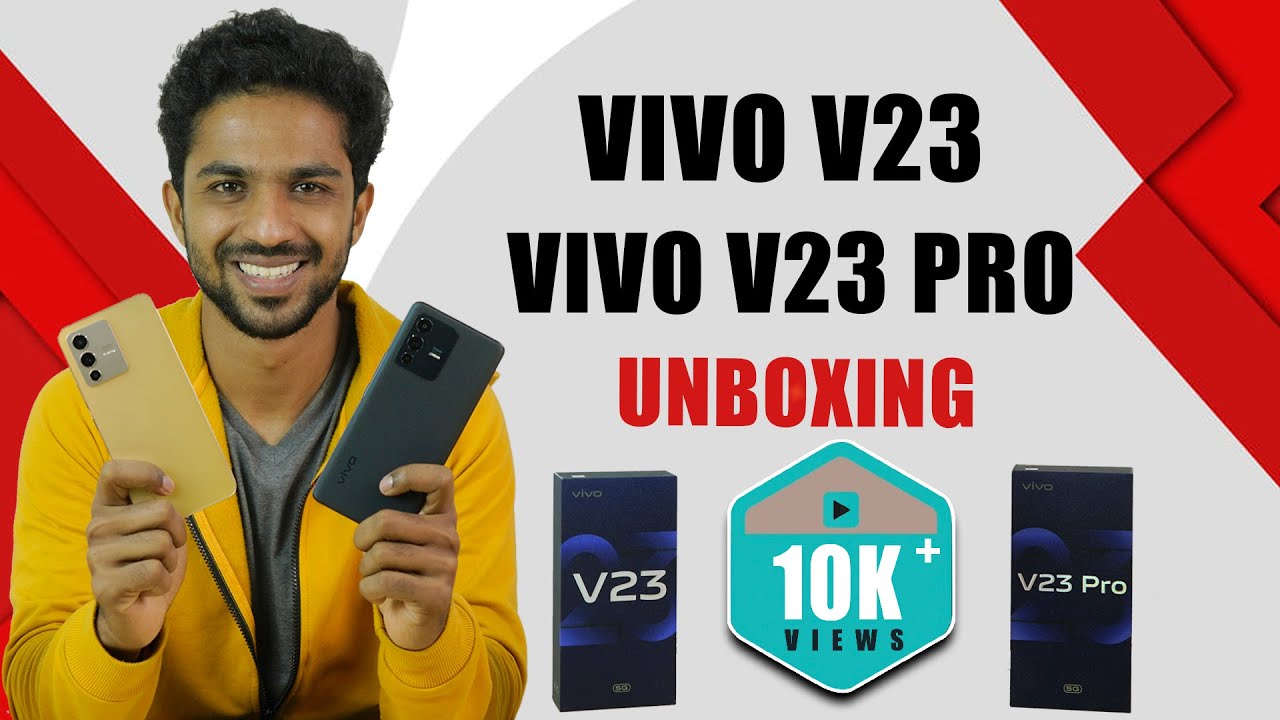 Vivo V23 & Vivo V23 Pro Unboxing & First Impression in Tamil | Vivo V23 ...