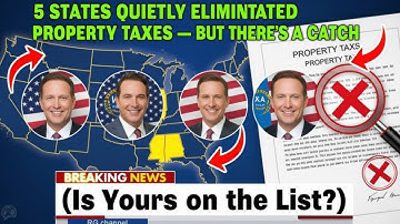5 States Quietly Eliminated Property Taxes — But There’s a Catch