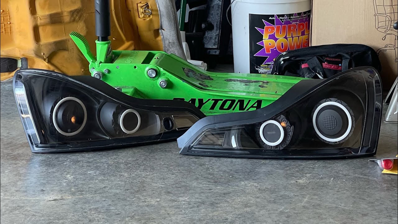 Infiniti G37 Coupe Halo Tail Lights YouTube