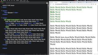Divs and Spans to organize content - HTML Tutorial