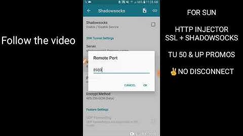 SSL + SHADOWSOCKS WITH INJECTOR |1st Method