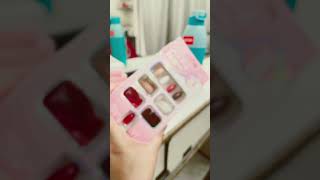 Press on nails 💅 #nailart #nails #shorts #foryou #shortvideo #simplenails #pressonnails