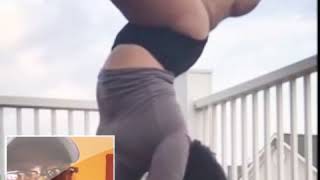 My Hats Off To Plus Size Women That Can Do This, Like Yoga Queen.