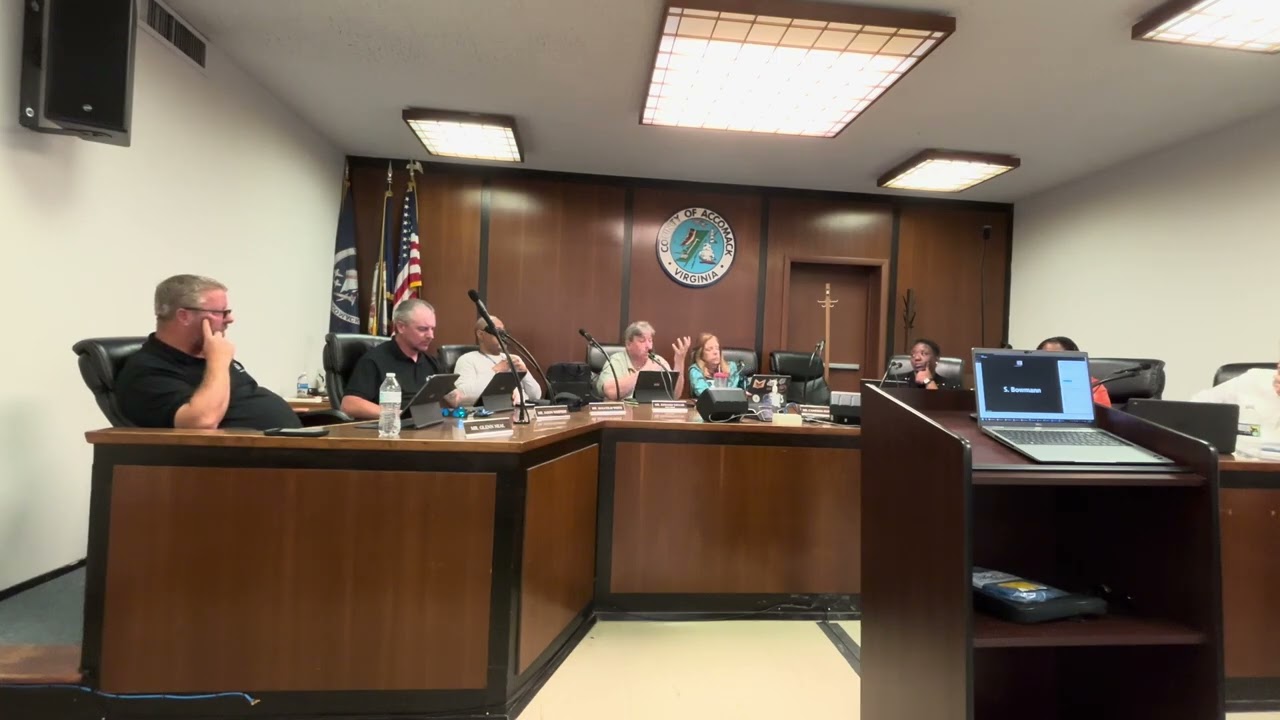 Accomack County School Board - Special Session 10/7/2025