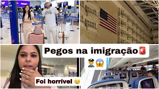 Thumbnail for Fomos pegos na imigração dos EUA🇺🇸👮♂️ levamos um susto no voo✈️ NOSSA VIAGEM ATE CHEGAR EM ORLANDO