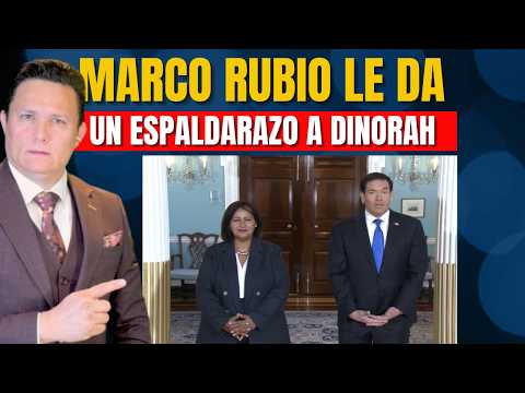 MARCO RUBIO DEFINE ESTRATEGIAS CON DINORAH