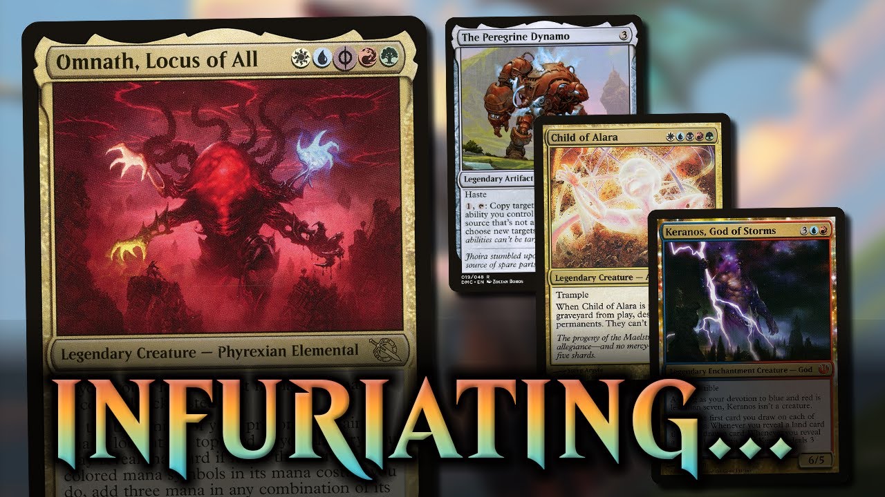 Omnath Locus of All MTG Commander EDH Game Play YouTube