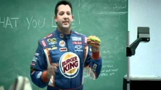 Burger King Commercial  Tony Stewart