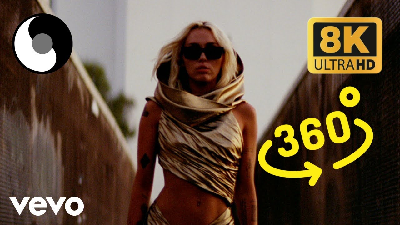 Miley Cyrus - Flowers (360 & VR 8K Video)