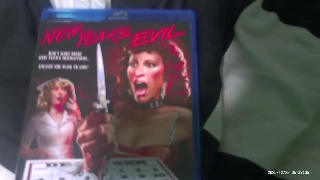 New Year's Evil Blu Ray Unboxing.