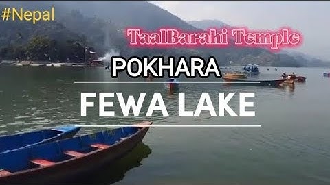 Fewa Lake • TaalBarahi Temple • Pokhara • Nepal • 5ant05h