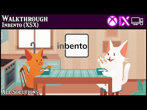 Walkthrough - Inbento (Xbox) - All Solutions