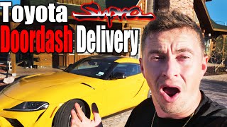 DOORDASH in TOYOTA SUPER GR - Daily Dash - Money Tips, Delivery, Doordash Tips, Turo