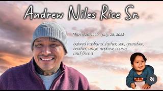 In Memory of Andrew Niles Rice Sr.