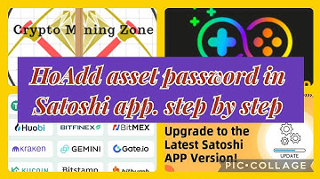 How to add withdrawal asset password into satoshi app. step by step. Reba uko wabikora