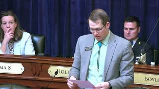 Idaho State House Chambers Legislative Session - March 22nd, 2024