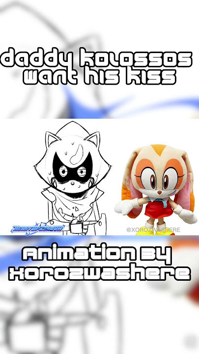 Daddy kolossos want his kiss #sonicthehedgehog #sonicexe #metalsonic #outcomememories