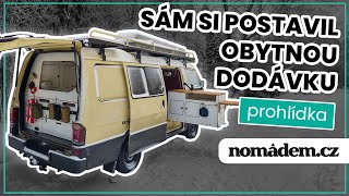 Přestavba dodávky svépomocí - jak to vypadá v Mazdě E2200?