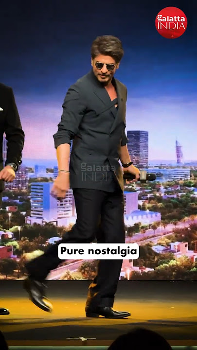 Shah Rukh Khan grooves to the iconic 'Chaiyya Chaiyya' song ✨#shahrukh #chaiyyachaiyya #galatta