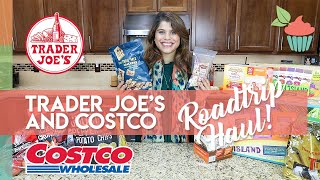 Trader Joes and Costco Haul - Road Trip Items | Haul Series!