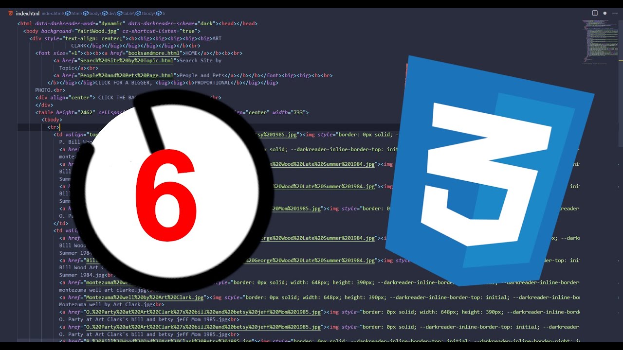 Le CSS en 6 minutes - YouTube