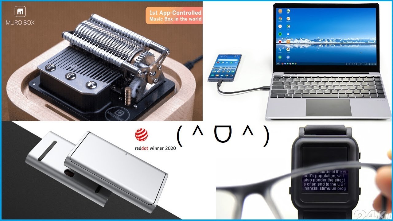 News: 4 ausgefallene und innovative Gadgets: Invisible Watch,Muro Box,CheerPod & NEXDOCK  - Moschuss