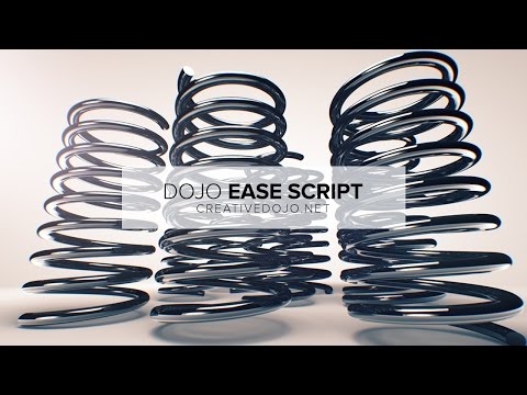 Dojo Ease Script Demo Tutorial (Free After Effects Script)