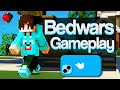 🌷Hive Bedwars Gameplay On Mobile | 60 FPS