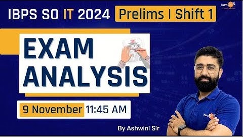 IBPS SO IT Exam Analysis 2024 | IBPS SO IT 1st Shift Analysis | Asked Questions & Expected Cut-Off