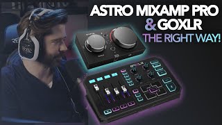 How to setup an Astro Mixamp Pro with a GOXLR the RIGHT WAY! screenshot 5