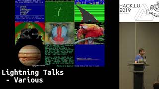 Lightning Talk 7 - Various