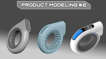 Hard Surface Modeling Tutorial: Practice Product Design 02 #3dsmax #tutorial #hardsurface