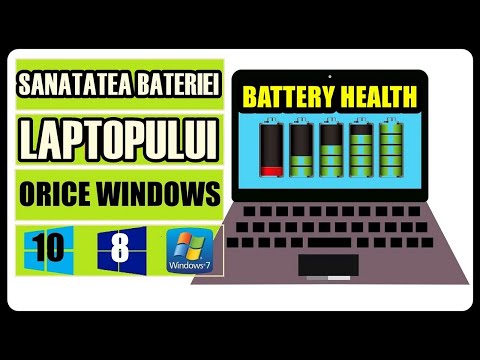 Video: Cum Se Verifică Bateria Laptopului