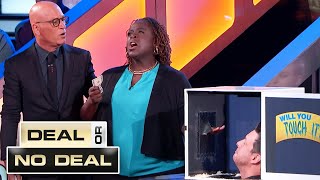 Will you Touch it? Challenge of the Day | Deal or No Deal US | Deal or No Deal Universe
