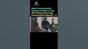 Robot Environmentalist! Superfast AI Builds a Green Future,Will Machines Environmental Protectors?P8