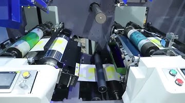 Unit Type Servo Motor UV LED Flexo Printing Machine 