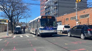 MTA Bus Company: Orion VII Next Generation Hybrid #4356 on a Sunnyside - 46st bound Q104@ Vernon