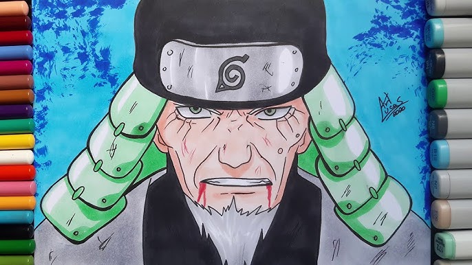 Primeiro Hokage (Hashirama Senju) - Desenho de yautja_12 - Gartic