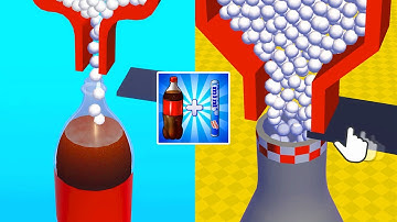 Drop and Explode Soda Geyser android ios winning gameplay @manozenspot