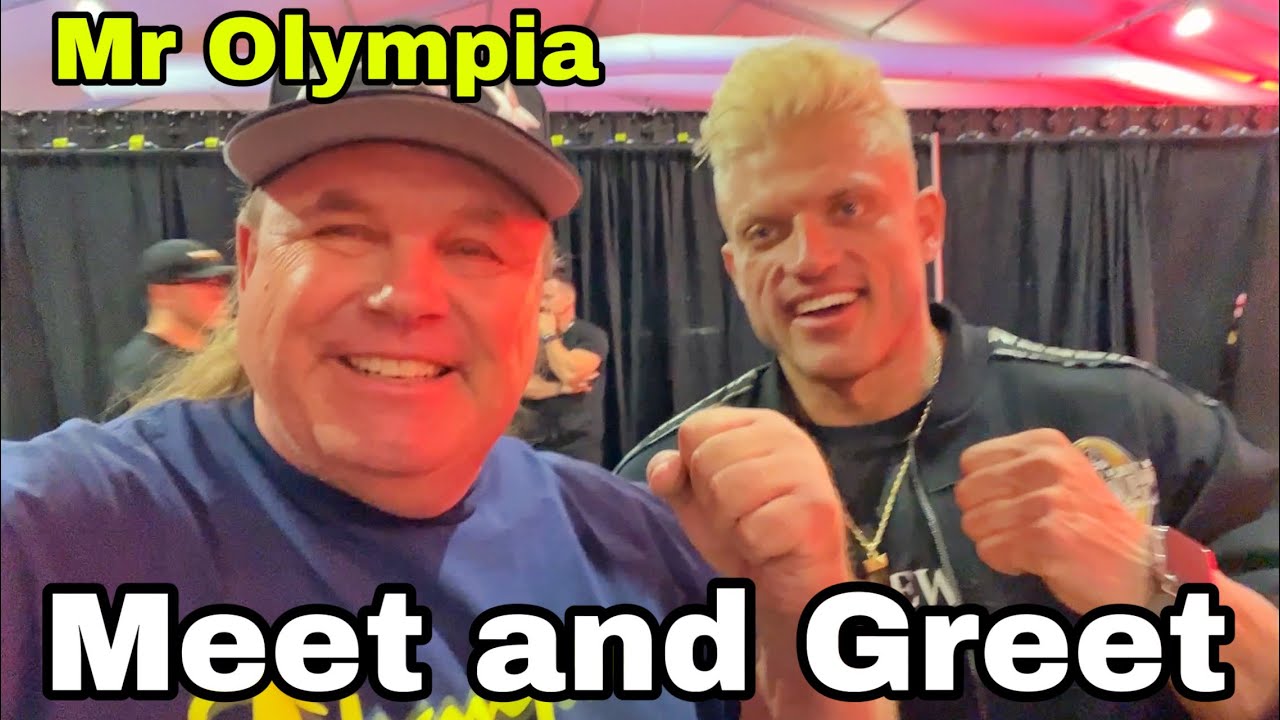 Mr. Olympia 2024 in Las Vegas Meet and Greet the contestants