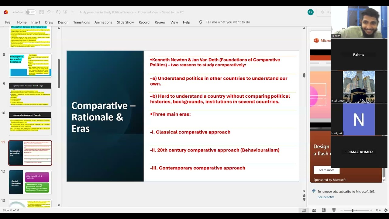 UNIT1 PART9(POLITICAL APPROACHES)