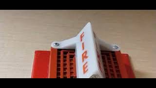 ADT fire alarm horn strobe and pull station