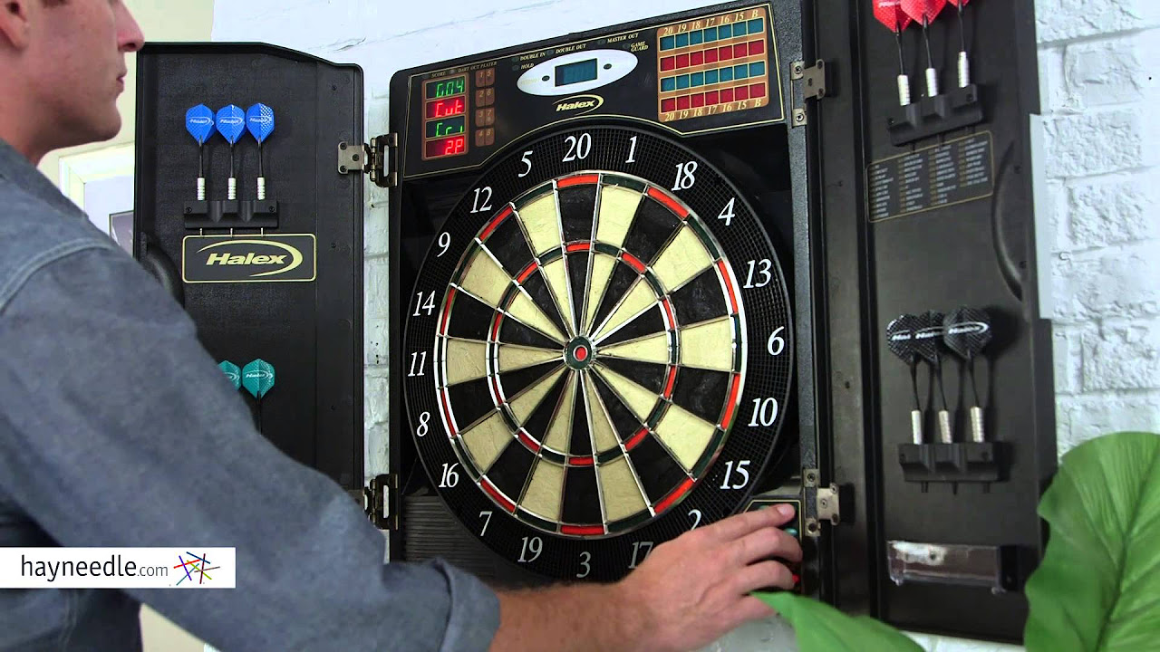 Halex dart board cabinet discount