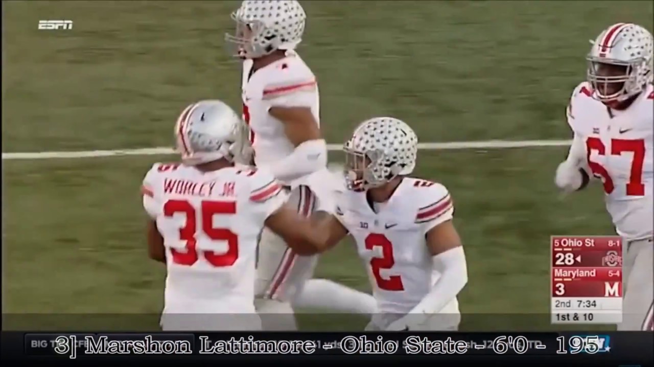 2017 NFL Draft CB Rankings with Highlights HD YouTube