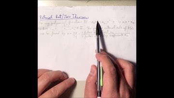 Rational Root, Factor, and Remainder Theorems