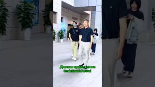 Dimash 😇.  MEETING AT THE AIRPORT 🩷