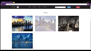 Photo sharing website in php mini instagram